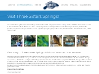 Visit Three Sisters Springs! - Citrus County Chamber of Commerce