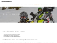 Watch instructional videos about snowmobiling safety, GoSnowmobiling