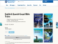 English   Spanish Gospel Bible Tracts