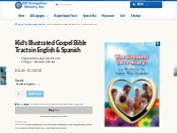 Kid s Illustrated Gospel Bible Tracts in English   Spanish