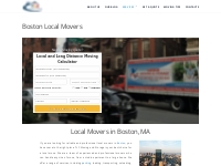Local Movers Boston | Local Moving Company | Movers Near Me