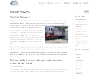 Movers Boston | Boston Moving Company | TLC Moving   Storage