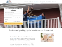 Professional Packing Services in Boston MA | Packers | Movers