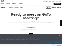 Join the Online Meeting | GoTo Meeting