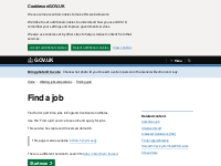 Find a job - GOV.UK