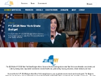 FY 2024 New York State Budget | Governor Kathy Hochul