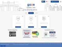 Gozocabs: Book outstation cabs and local car rentals online in India
