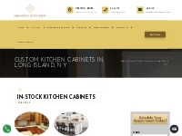 Custom Kitchen Cabinets Long Island, NY | Granex Kitchen