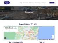 Contact Us Grange Building PTY LTD | Grange Building   Construction in