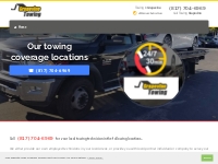 Areas for our towing services | Towing Grapevine Service