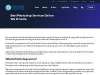Best Photoshop Services Online We Provide