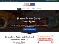 Garage Door Repair Grayson County TX - Grayson County Garage Door
