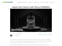 Nugenix Total-T Review | Legit? Efficacy   WARNINGS - Great Green Wall