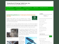 Greenbank Energy Solutions Inc. - Greenbank Energy Solutions, Inc.