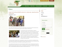 Launch of the Green Belt Movement s community-based bamboo craft cente