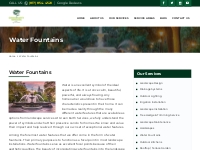 Water Fountains - Green Earth Services of TX