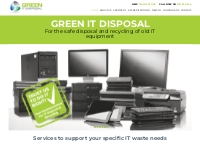 Green IT Disposal | Providing a free nationwide collection and recycli