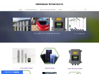 GREENMAX TECHNOLOGY - Solar Water Pump | Solar Pump | Solar induction 