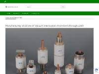 Vacuum interrupters - Vacuum capacitors and vacuum relay manufacturer