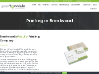 Printers   High-Quality Printing Services in Brentwood - GT