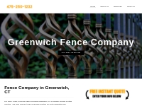 GREENWICH FENCE COMPANY -  475-250-1232 l Home Greenwich Fence Company