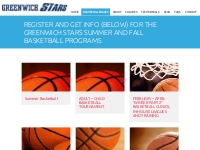 REGISTER AND GET INFO (BELOW) FOR THE GREENWICH STARS SUMMER AND FALL 