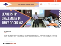 Leadership Challenges in Times of Change