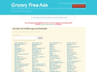 California | United States | Other Services | Groovy Free Ads | Transf