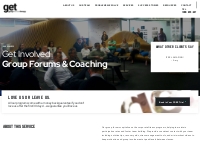 Get Involved - Group Forums   Coaching | Group Exercise Therapy