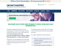 GrowthAspire helps drive sales performance with sales force effectiven