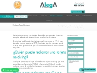 Reclamar Tarjeta Revolving - Abogados Especialistas - Grupo AlegA