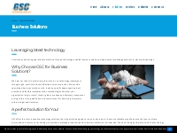 Business Solutions   GSC Technologies