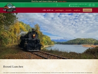 Boxed Lunches | Great Smoky Mountains Railroad in NC