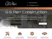 G S Parr Construction | A Nettl WordPress site