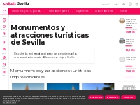 Monumentos y atracciones turísticas de Sevilla - Mejores visitas