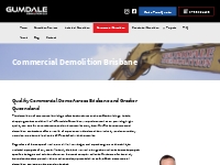Commercial Demolition Brisbane | Gumdale Commercial Demolition Service