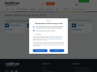 BANK EXAM ONLINE MOCK TEST  Online Test, BANK EXAM ONLINE MOCK TEST  O