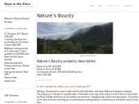 Nature s Bounty   Guys in the Zone