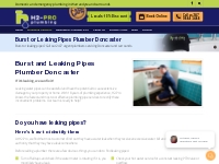 Burst Or Leaking Pipes Plumber | Plumber Doncaster and Surrounds