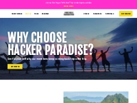 Work remotely   love to travel? Do both with Hacker Paradise!