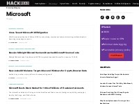 Microsoft - Hackread - Latest Cybersecurity, Tech, Crypto   Hacking Ne