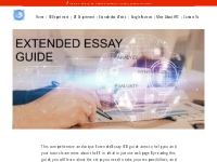 COMPLETE IB EXTEDED ESSAY GUIDE WITH HACK YOUR COURSE