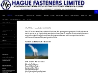 Power Generation Fasteners, Turbine Bolts, Durehete Bolts