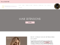 Hair Extensions Frisco - Get Long, Luxurious Hair! | Vogue Hair Extens
