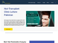 Hair transplantation clinic Lahore Pakistan | Free consultation