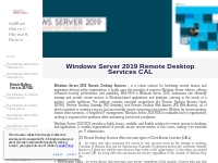 HalfRain eStore // Microsoft Partner - Remote Desktop Services 2019 CA