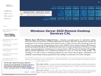 HalfRain eStore // Microsoft Partner - Remote Desktop Services 2022 CA