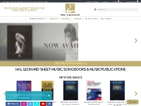 Hal Leonard: The World's Largest Sheet Music Publisher | Official Webs