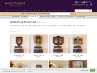 Coat of Arms Shields and Family Name Plaques