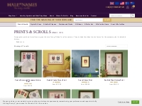 Prints   Scrolls - Surname History Gifts - Hall of Names